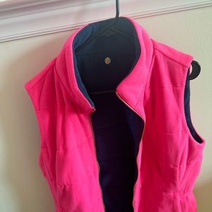 Lily Pulitzer Reversable Vest.